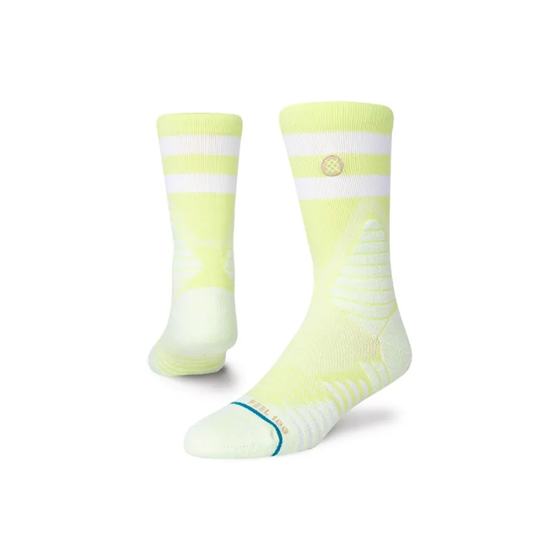 Stance Mid Calf Socks Unisex 1 Pack Neon Green-0