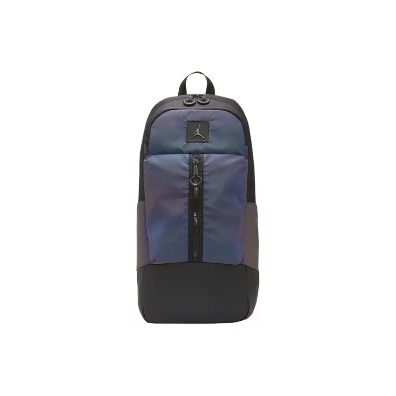 Jordan Polyester Backpack Regular Unisex Black/Reflection Silver-0