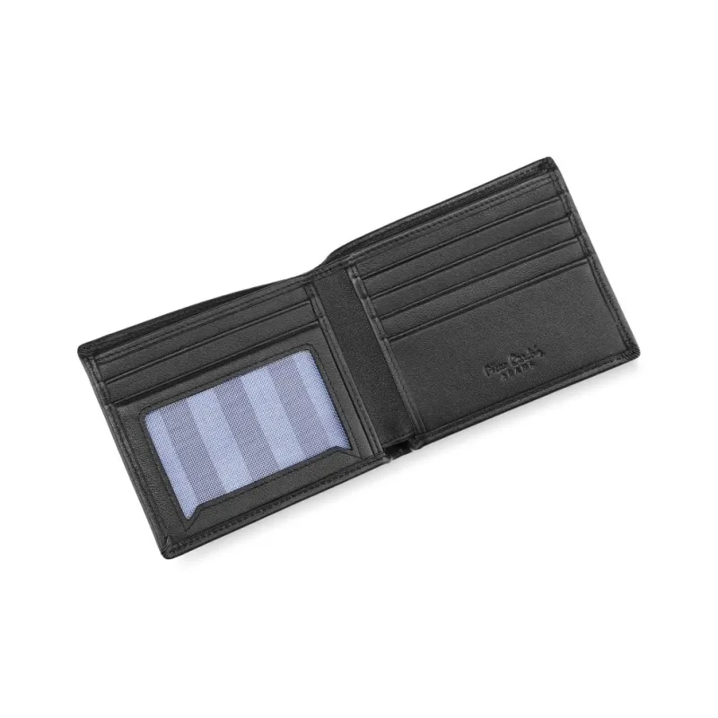 PIERRE CARDIN Genuine Leather Cropped Casual Wallet Horizontal Wallet Box Men's-3