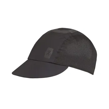 On Polyester, Elastane, Recycled Polyester Baseball Caps Unisex Black