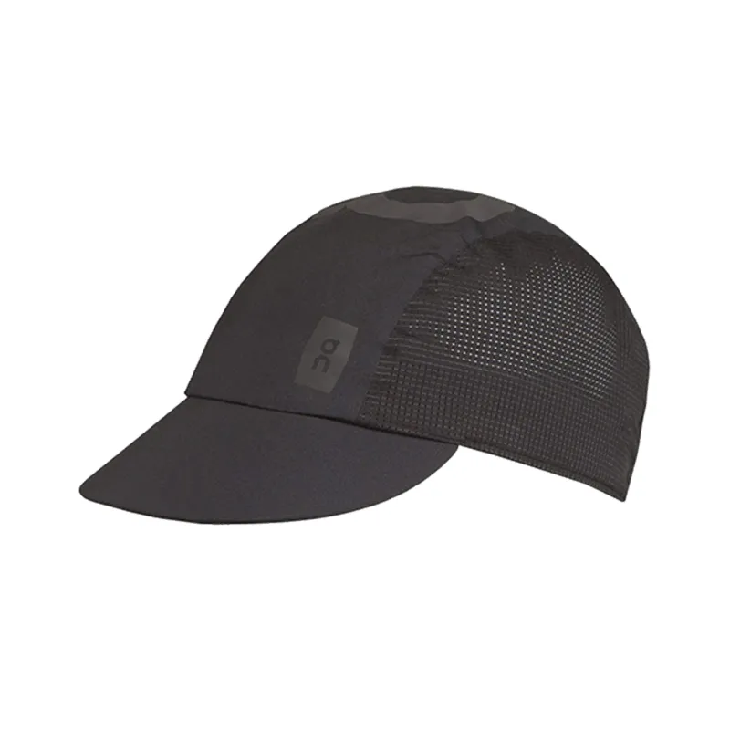 On Polyester, Elastane, Recycled Polyester Baseball Caps Unisex Black-0