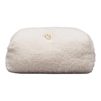 Lululemon Fabric Storage Bag Small Size Women's White Opal