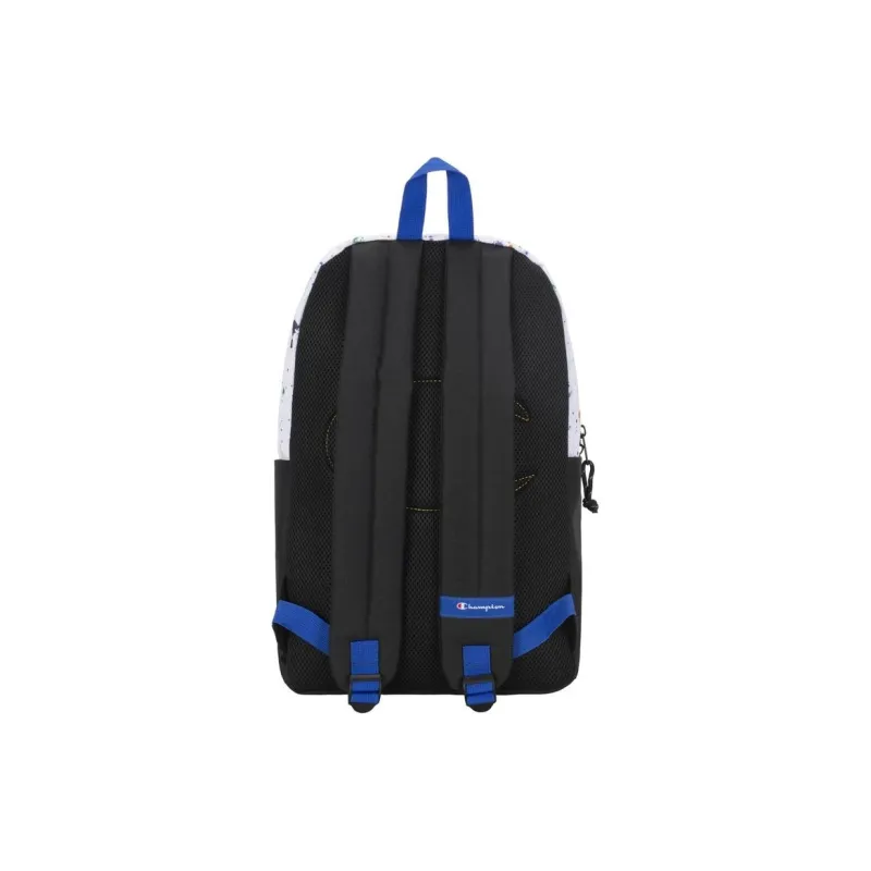 Champion Polyester Backpack Regular Unisex White Black-1