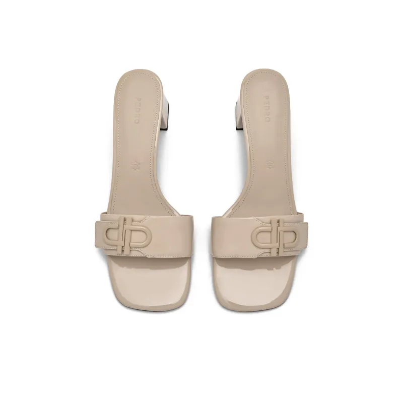 PEDRO Slide Slippers Women's Black/Sand-3