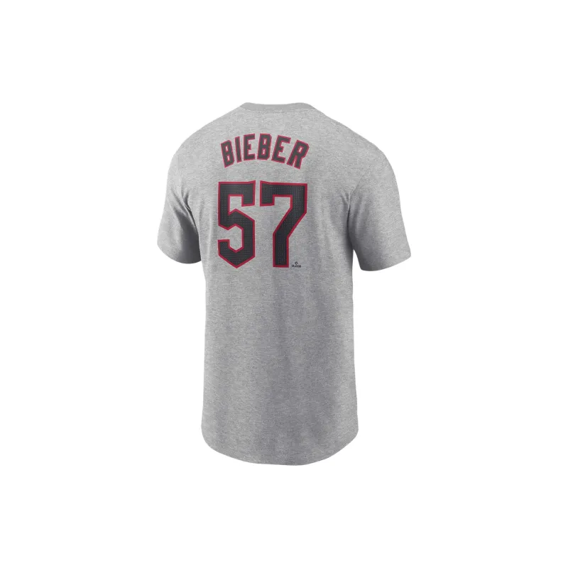 Nike Shane Bieber Cleveland Guardians Fuse Men's Nike Mlb T-Shirt-1