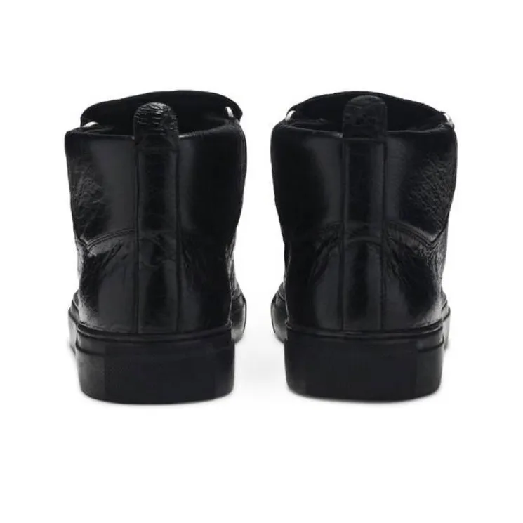 Balenciaga Arena High 'Shiny Black'-3