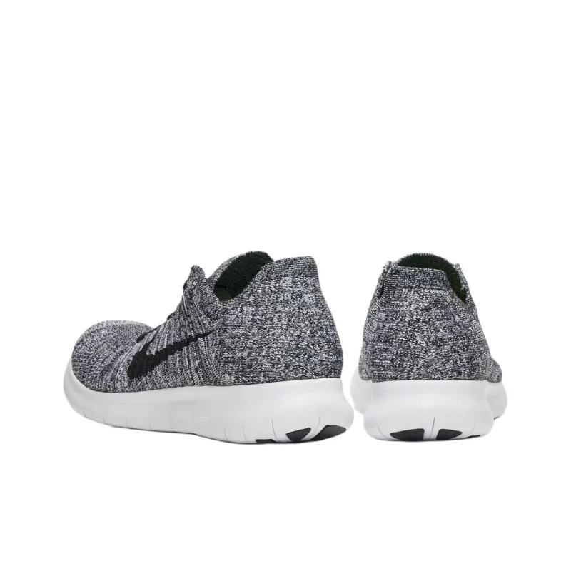 Nike Free Rn Flyknit White/Black-3