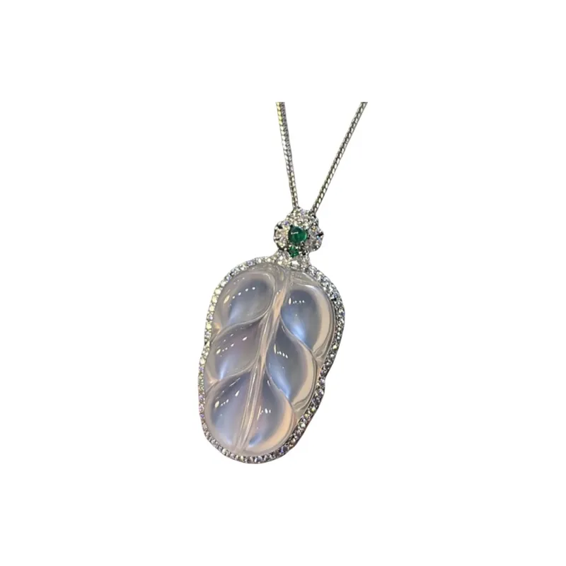 Xifeng Building Chalcedony Jade Pendants Women's-2