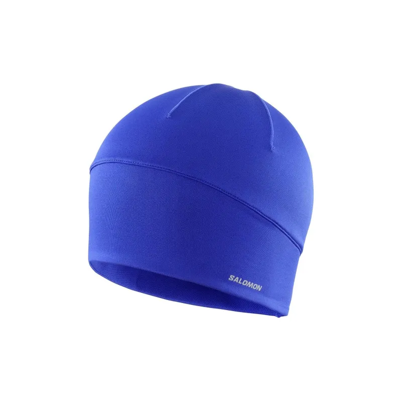 SALOMON Polyester, Polyurethane Beanies Men's Blue-0
