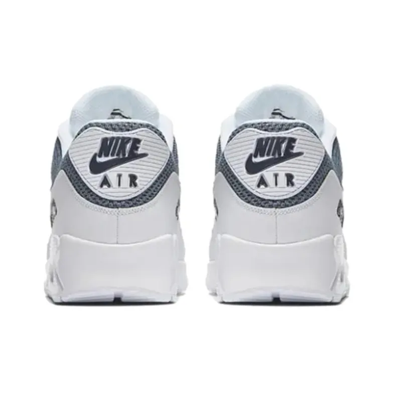 Nike Air Max 90 Essential White Armory Blue-3