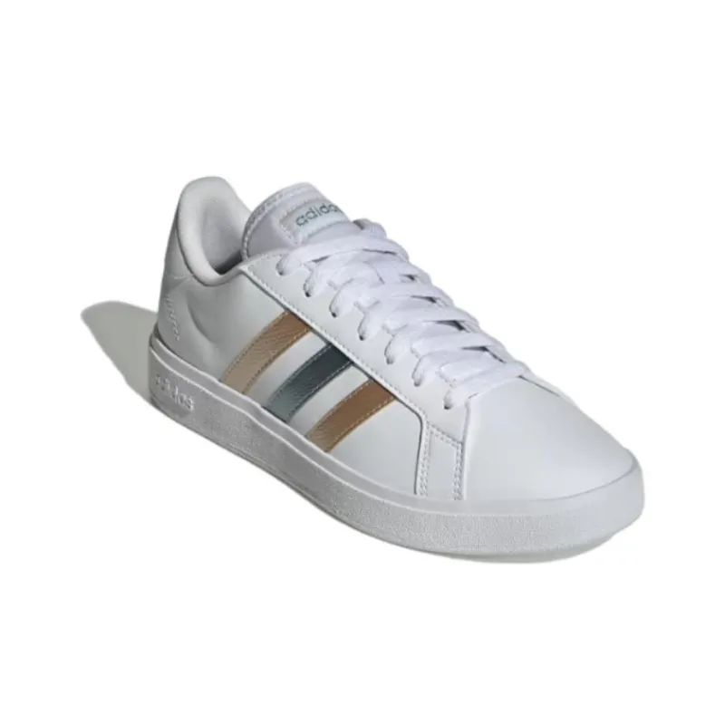 Adidas Neo GRAND COURT 2.0 Cushioning, Wear Resistant Low Top Skateboard Shoes Women's White-2