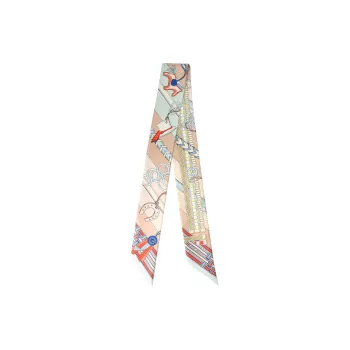 HERMES Silk Scarves Women's Pink Rose