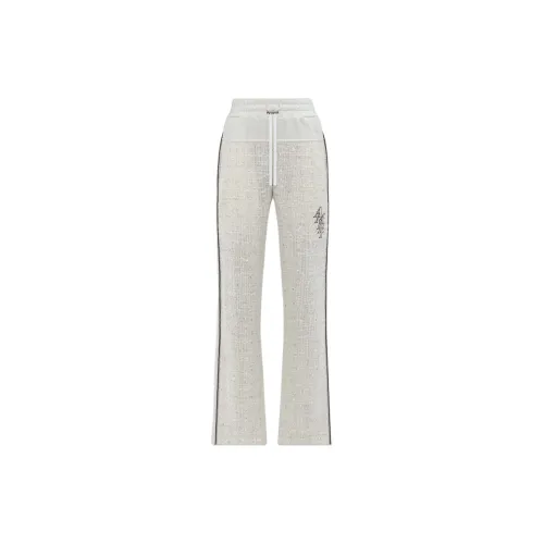 AMIRI Casual Pants Women's Snowflake Gypsum White