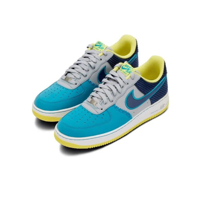 Nike Air Force 1 Low Wolf Grey Midnight Navy Tropical Teal-2
