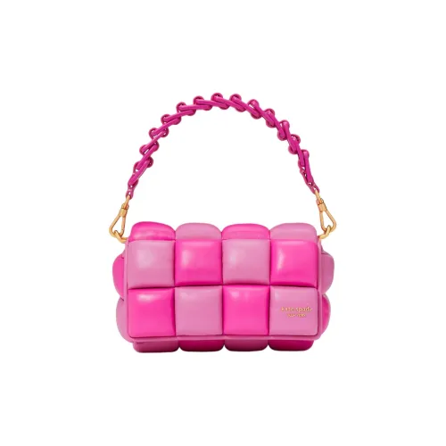 Kate Spade Boxxy Nappa Leather Handbag Shoulder Bag Crossbody Bag Women's Fuchsia & Pink