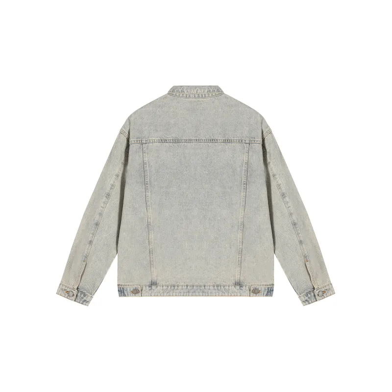 FAIRWHALE Denim Jackets Unisex-33