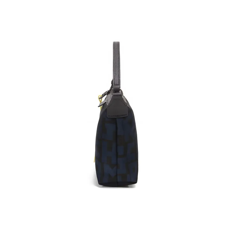 LONGCHAMP Le Pliage LGP Fabric Handbag Handbag Regular Women's Black Navy Blue-2