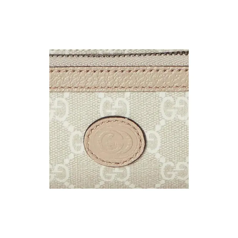 GUCCI Canvas Canvas Bag Fanny Pack Sling Bag Unisex Beige-7