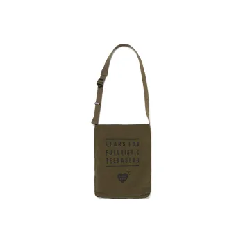 HUMAN MADE Nylon Shoulder Bag Regular Unisex Green