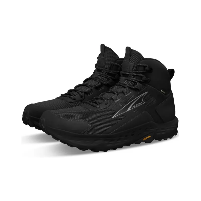 Altra Timp Hiker Gt Wear Resistant Short Outdoor Boots Men's Black-2