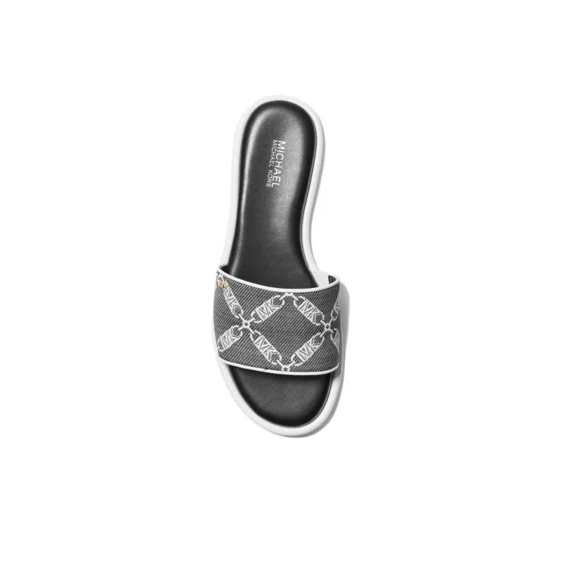 Michael Kors Saylor Monogram-print Sandals-3