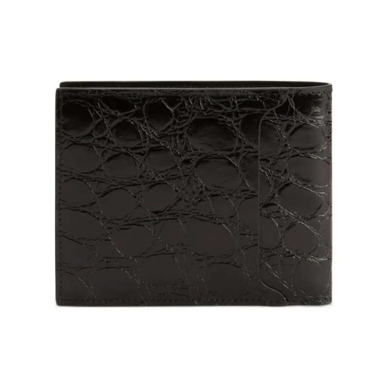 Giuseppe Zanotti Albert Bi fold Leather Wallet-1