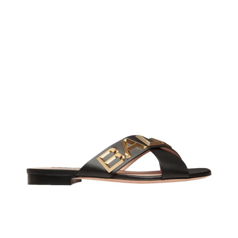 BALLY Logo-plaque Crossover Sandals-1