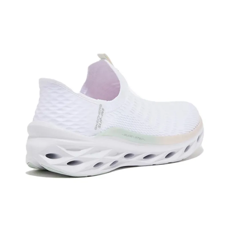 Skechers Slip Ins Slip Resistant, Abrasion Resistant, Waterproof Support Low Top Casual Shoes-4