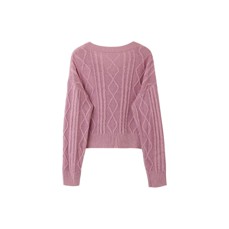 NAWAIN Sweater Women's Rose Red-1