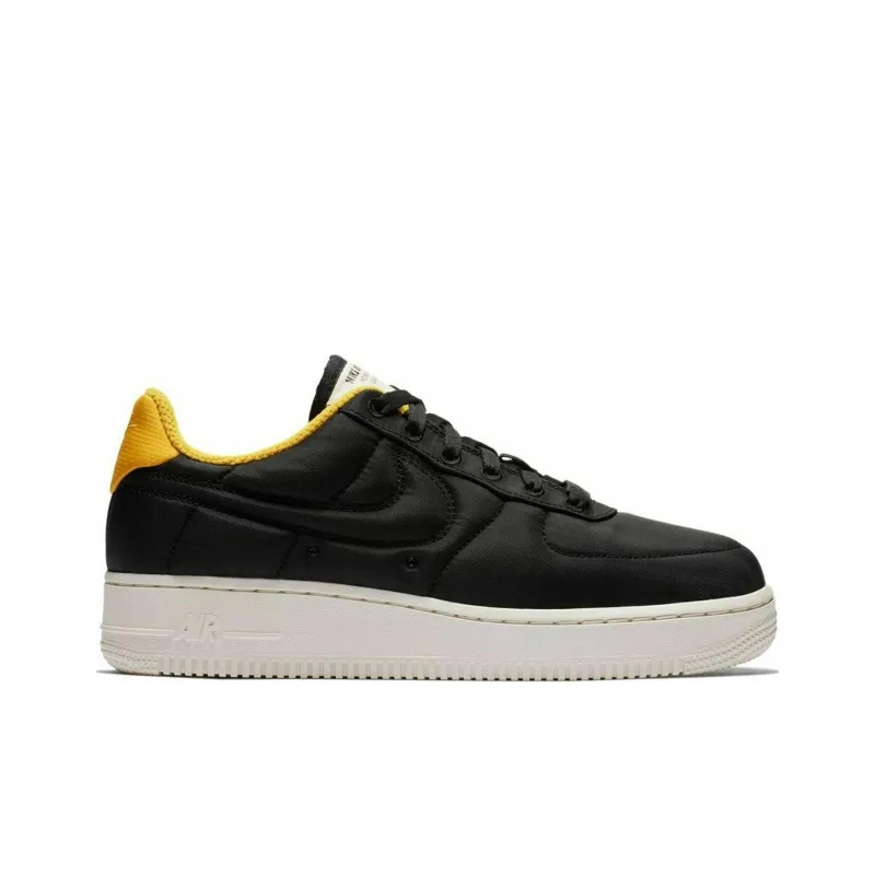 Nike Air Force 1 Lux Black Yellow Ochre Women's-1