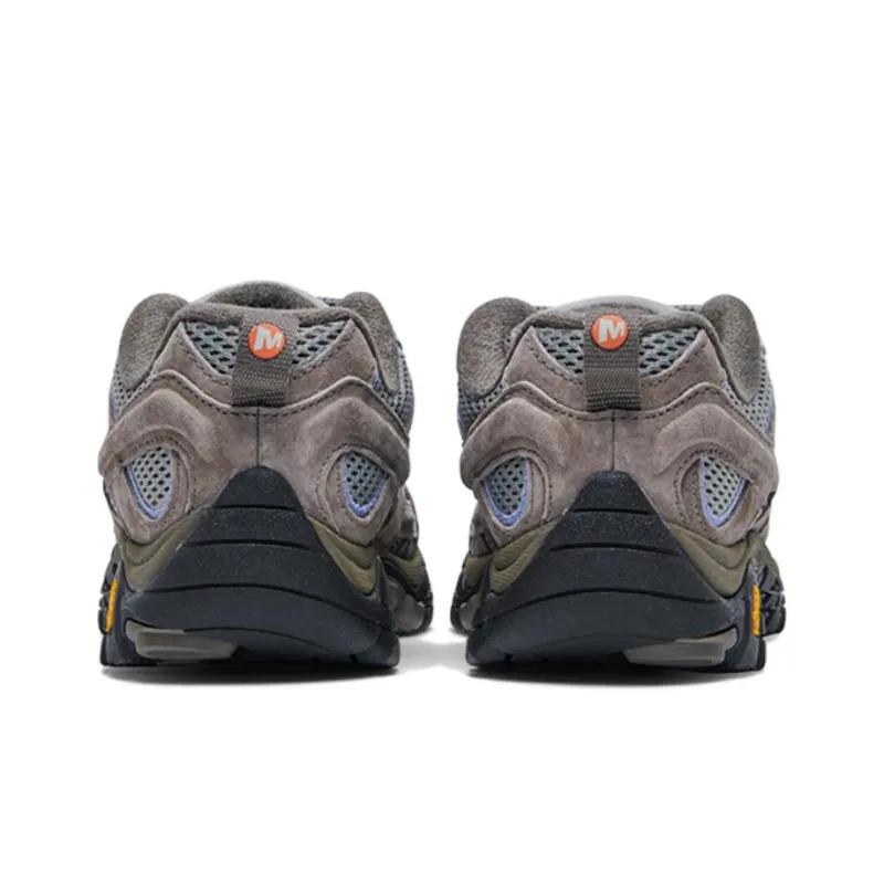 MERRELL Moab Shock Absorbers With Slip Resistant Features Low Top Outdoor Shoes Women's Gray-3