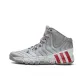 Grey/Scarlet-White
