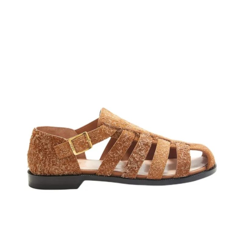 LOEWE Campo Roman Sandals Women's Tan-1