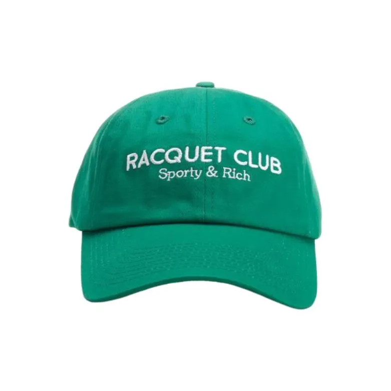 SPORTY & RICH Racquet Club embroidery Cap-0