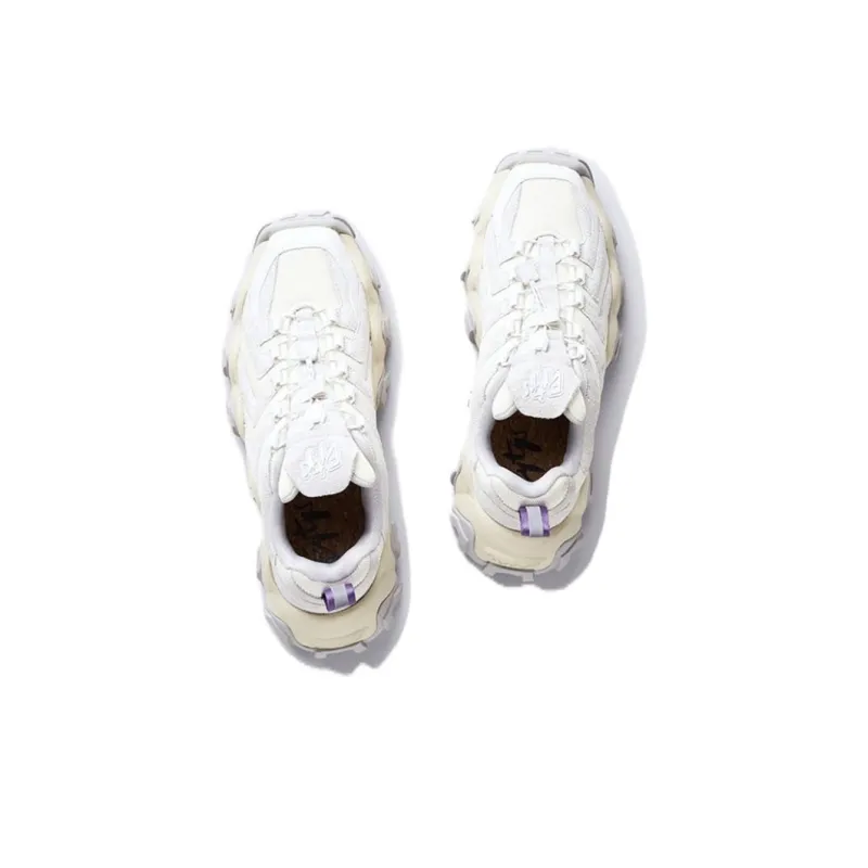EYTYS Cushioned Slip Resistant Mid Top Casual Shoes Unisex White-4