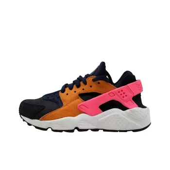 Nike Air Huarache Run Premium Obsidian/Black Sunset Digital Pink Women's