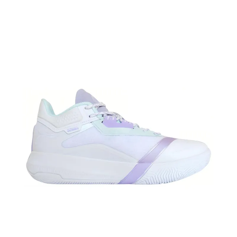 361° AG3 Basketball Shoes Men Low Top White Pink-1