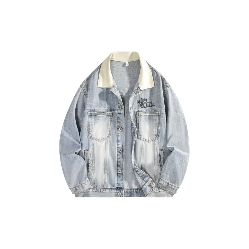 GROGNAK Denim Jackets Unisex-8