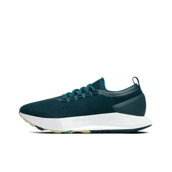 Allbirds Wool Flyer Mizzle Cushioning Low-Top Running Shoes Men's Emerald