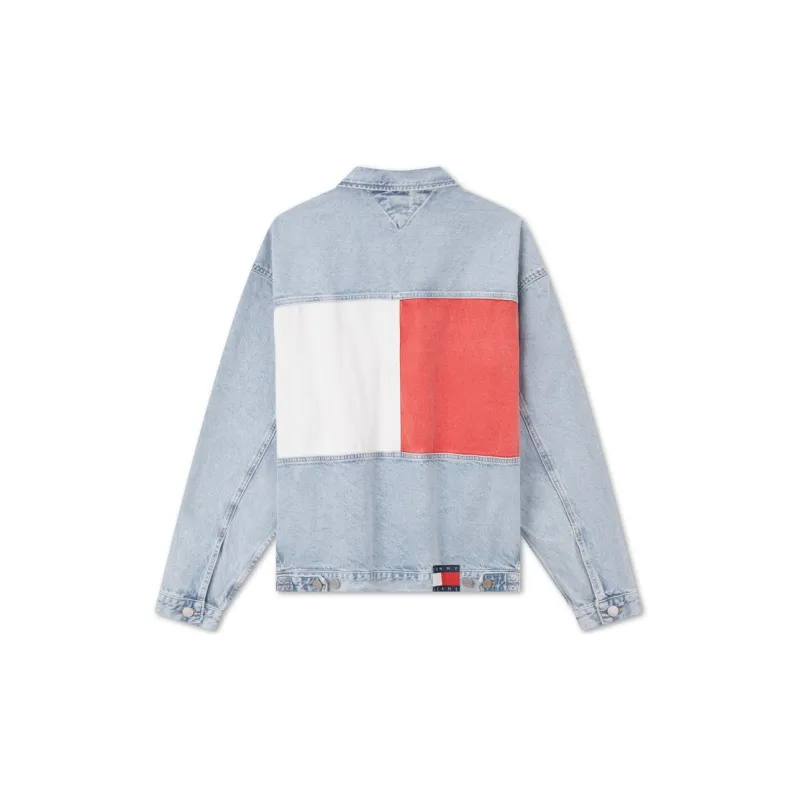 Tommy Hilfiger Denim Jacket Unisex Light Blue-1