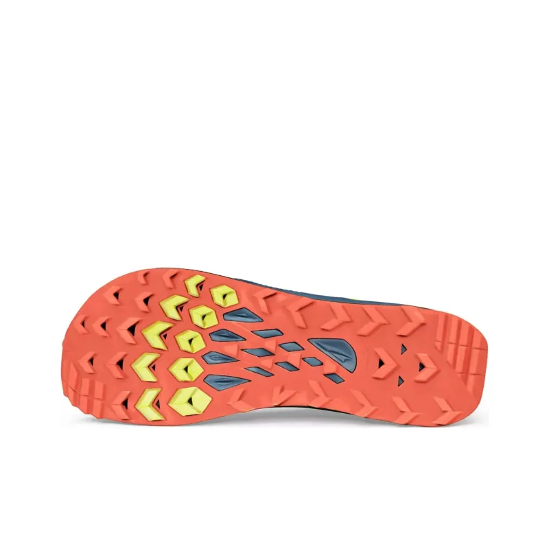 Altra Lone Peak 8 Cushioning, Slip Resistant, And Abrasion Resistant Low Top Running Shoes Men's Green Black Orange-4