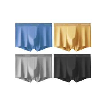 H YXIANG Underpants Men's 4 Pack