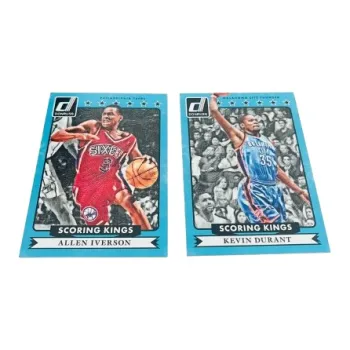 PANINI Allen Iverson Kevin Durant Player Card Product Access Sports Cards 2 Pcs