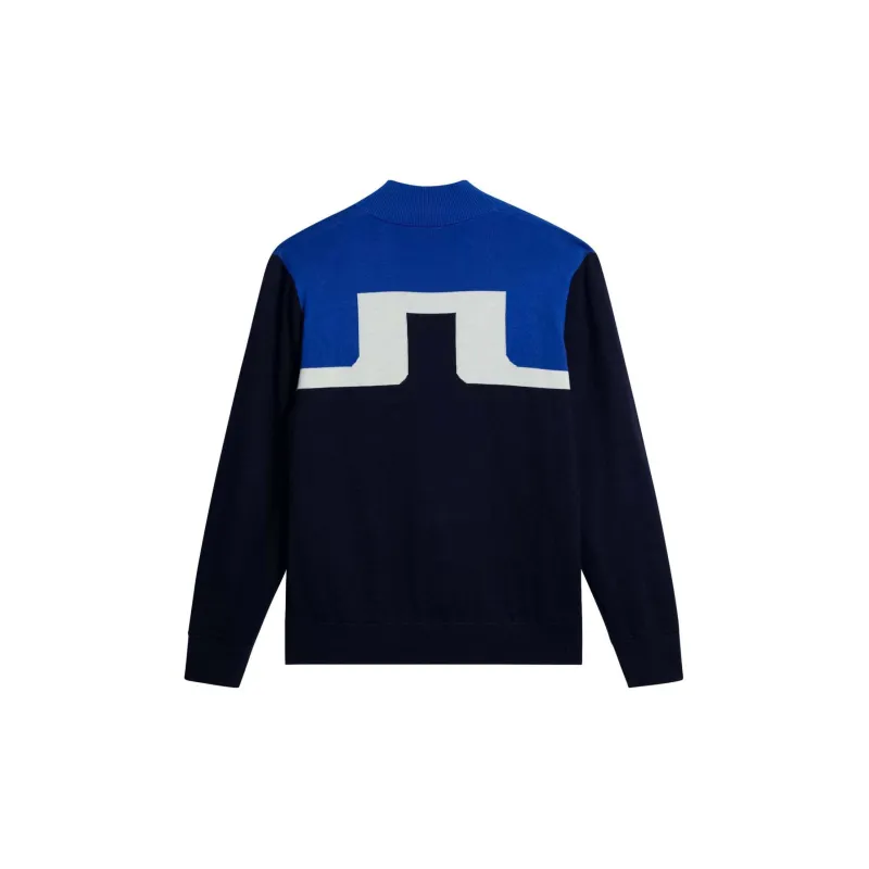 J.Lindeberg Jeff Windbreaker Sweater Men's Blue-1