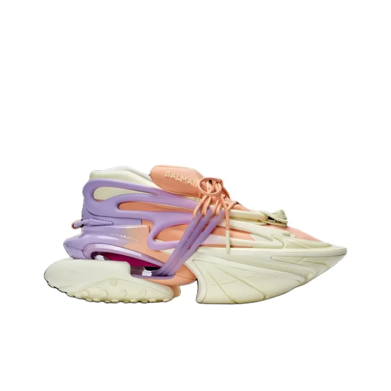 BALMAIN Unicorn Panelled Chunky sole Trainers Women's-1