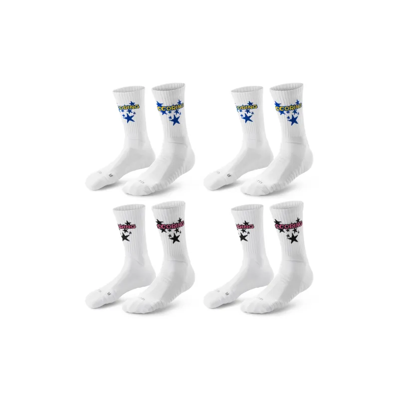 I.t.b Basketball Socks Unisex 4 Pack-12
