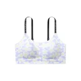 Purple with White Floral Print