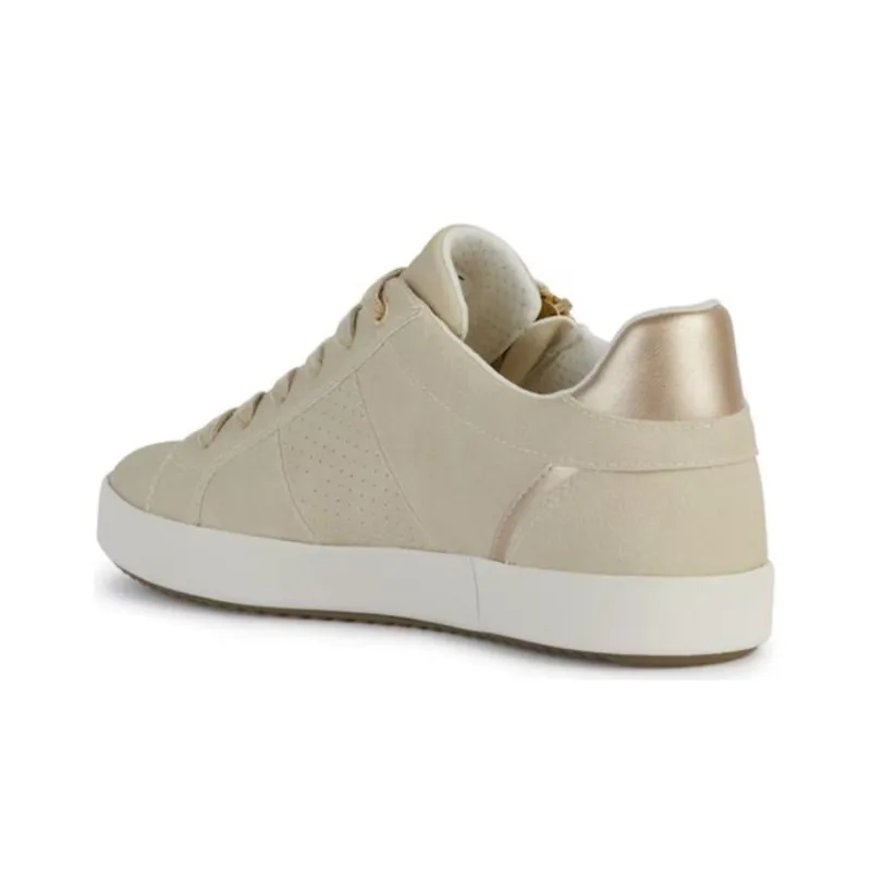 GEOX Low Top Skateboard Shoes Women's Khaki-4
