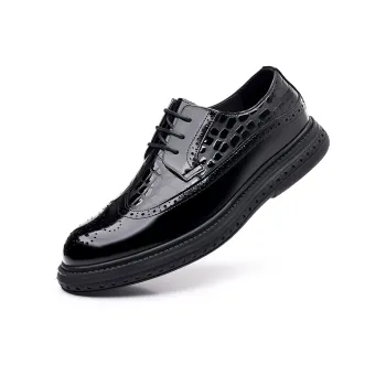 JIETEGONGYANG Casual Shoes Men's Black