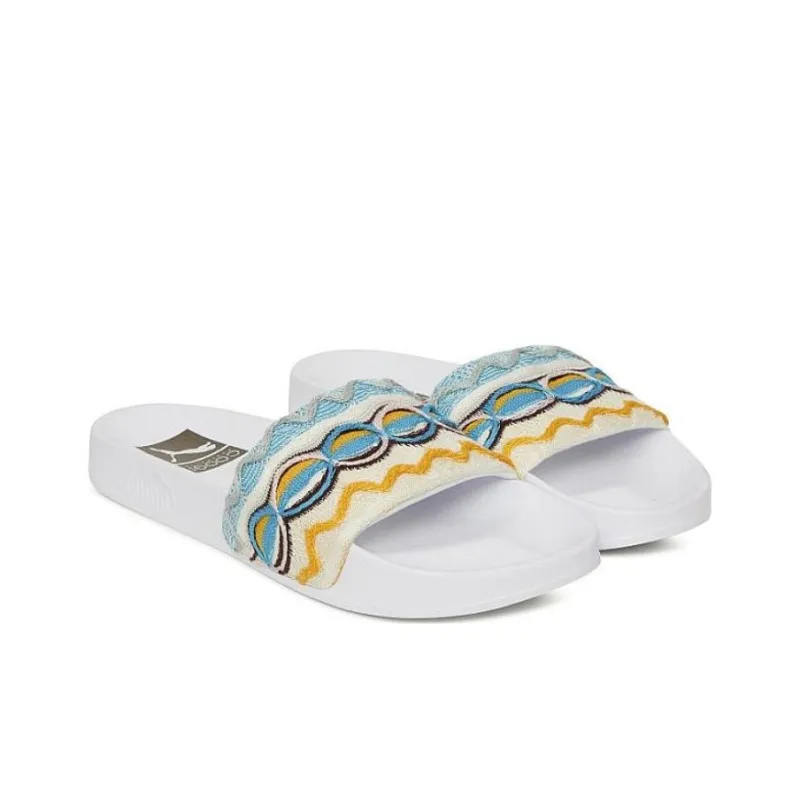PUMA Leadcat Slide Coogi White Multi Women's-2